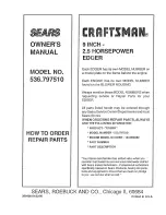 Preview for 24 page of Sears 536.79751 Owner'S Manual