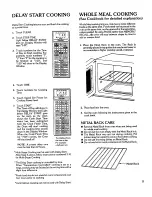 Предварительный просмотр 23 страницы Sears 5648744780 Use & Care Manual