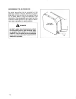 Предварительный просмотр 14 страницы Sears 580.32601 Owner'S Manual