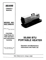 Sears 583.35601 Owner'S Manual preview