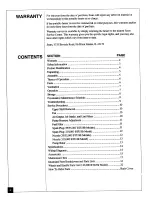 Предварительный просмотр 2 страницы Sears 583.356500 Owner'S Manual