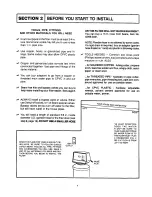 Preview for 7 page of Sears 625.34823 Owner'S Manual