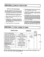 Preview for 19 page of Sears 625.34823 Owner'S Manual