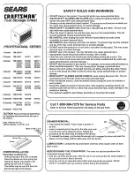 Sears 706.650770 Owner'S Manual preview