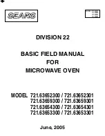 Sears 721.63652300 User Manual preview