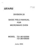 Sears 721.66102500 Manual preview