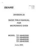 Sears 721.66462500 Field Manual preview