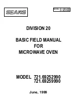 Sears 721.69252990 Basic Field Manual preview