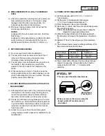 Предварительный просмотр 14 страницы Sears 721.69252990 Basic Field Manual