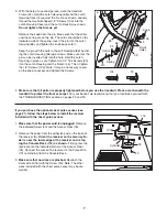 Preview for 7 page of Sears 755xp Treadmill User Manual