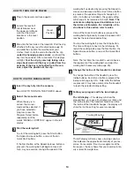 Preview for 10 page of Sears 755xp Treadmill User Manual