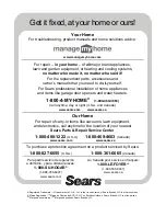 Предварительный просмотр 14 страницы Sears 790.45582901 Repair Parts List Manual