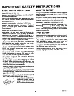 Preview for 5 page of Sears 9116244190 Use Use, Care, Safety Manual