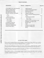 Preview for 4 page of Sears 917.25010 Assembly And Operating Instructions Manual