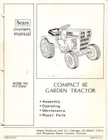 Sears 917.25041 Owner'S Manual preview
