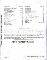 Preview for 3 page of Sears 917.25630 Owner'S Manual