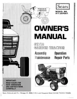 Preview for 1 page of Sears 917.257061 Owner'S Manual