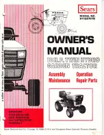 Preview for 1 page of Sears 917.257070 Owner'S Manual