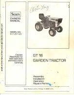 Preview for 1 page of Sears 917.257120 Owner'S Manual