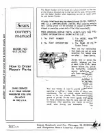 Preview for 45 page of Sears 917.25752 Owner'S Manual