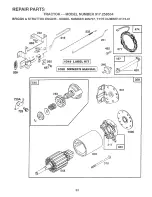 Preview for 53 page of Sears 917.258534 Owner'S Manual