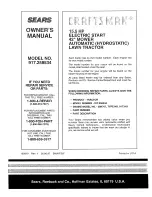 Preview for 60 page of Sears 917.258534 Owner'S Manual