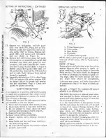 Preview for 4 page of Sears 917.60656 Assembly, Operating Instructions And Parts List