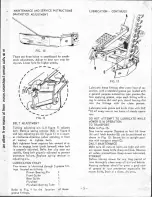 Preview for 5 page of Sears 917.60656 Assembly, Operating Instructions And Parts List