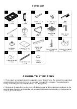 Предварительный просмотр 2 страницы Sears 91755GN-SR Assembly Instructions Manual