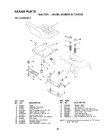 Предварительный просмотр 42 страницы Sears 917O251550 Owner'S Manual