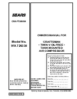 Preview for 1 page of Sears 919.72633 Owner'S Manual