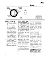 Preview for 8 page of Sears 93751 Use And Care Manual