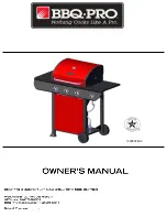 Sears bbq pro 3 Owner'S Manual предпросмотр