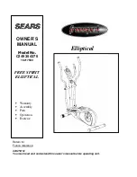 Preview for 1 page of Sears C249 30437 0 Owner'S Manual