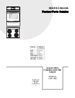 Sears C970-5526 Factory Parts Catalog preview