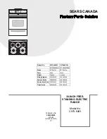 Preview for 1 page of Sears C970-6483 Factory Parts Catalog