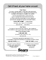 Preview for 20 page of Sears CRAFTMAN PROFESSIONAL HYDROGLASS 390.2519 Owner'S Manual