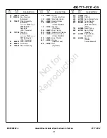 Предварительный просмотр 75 страницы Sears Craftsman 107.250040 Operator'S Manual