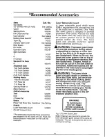 Preview for 61 page of Sears Craftsman 113.198311 Operator'S Manual