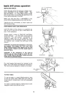 Preview for 16 page of Sears Craftsman 113.213850 Owner'S Manual