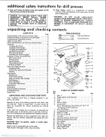 Предварительный просмотр 4 страницы Sears Craftsman 113.24611 Owner'S Manual