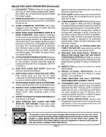 Предварительный просмотр 3 страницы Sears craftsman 315.101280 Owner'S Manual