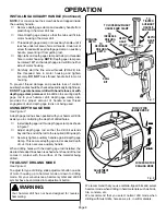 Предварительный просмотр 8 страницы Sears craftsman 315.101390 Manual Reference