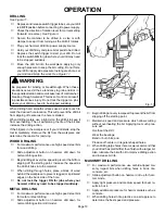 Предварительный просмотр 10 страницы Sears craftsman 315.101390 Manual Reference