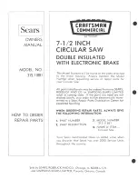 Preview for 8 page of Sears Craftsman 315.11881 Owner'S Manual