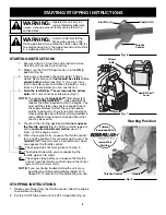 Preview for 9 page of Sears CRAFTSMAN 316.791810 Operator'S Manual