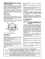 Preview for 4 page of Sears Craftsman 351.183001 Owner'S Manual