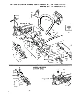 Предварительный просмотр 32 страницы Sears Craftsman 358.356091 Important Manual