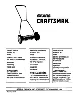 Sears Craftsman 35900 Owner'S Manual preview