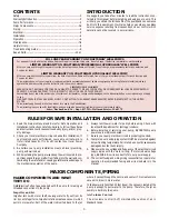 Preview for 3 page of Sears CRAFTSMAN 390.251482 Owner'S Manual